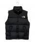 THE NORTH FACE（ザ ノース フェイス）の古着「Nuptse Vest」｜ブラック