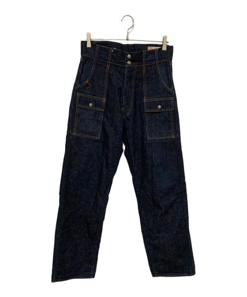 EVISU（エヴィス）EVISU (エヴィス) デニムパンツ インディゴ サイズ:32×34の古着・服飾アイテム