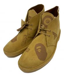 CLARKS ORIGINALS×A BATHING APE（クラークス オリジナルズ×ア ベイシング エイプ）の古着「スウェードシューズ」｜ベージュ