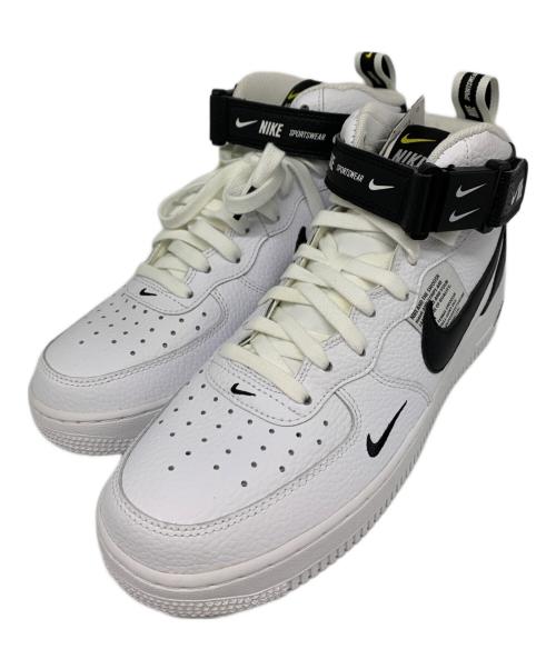 NIKE（ナイキ）NIKE (ナイキ) ハイカットスニーカー ホワイト サイズ:26.5の古着・服飾アイテム