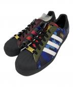 adidas×A BATHING APEアディダス×ア ベイシング エイプ）の古着「スニーカー」｜ブラック×パープル