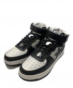 A BATHING APEア ベイシング エイプ）の古着「スニーカー」｜ブラック×グレー×ホワイト