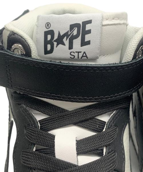 A BATHING APE（ア ベイシング エイプ）A BATHING APE (ア ベイシング エイプ) スニーカー ブラック×グレー×ホワイト サイズ:8.5の古着・服飾アイテム