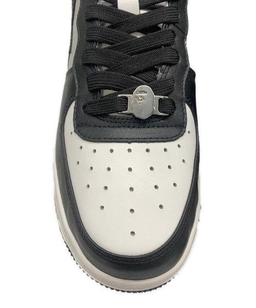 A BATHING APE（ア ベイシング エイプ）A BATHING APE (ア ベイシング エイプ) スニーカー ブラック×グレー×ホワイト サイズ:8.5の古着・服飾アイテム