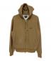 stussy（ステューシー）の古着「裏サーマルジップパーカー」｜ブラウン