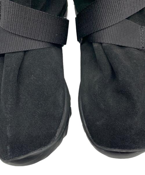 CABANE de ZUCCa（カバンドズッカ）CABANE de ZUCCa (カバンドズッカ) ムートンスニーカー ブラック サイズ:Ｍの古着・服飾アイテム