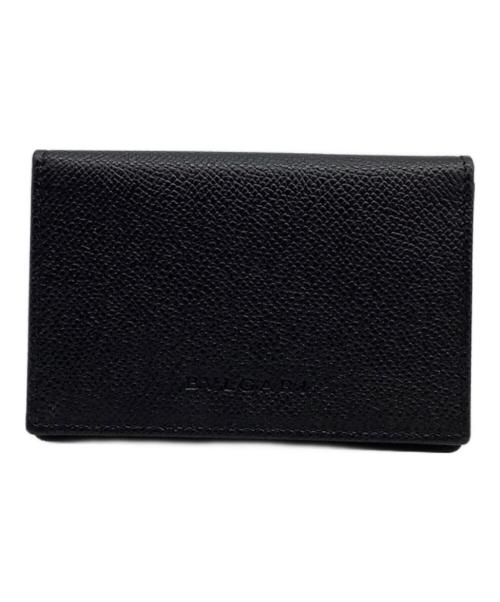 BVLGARI（ブルガリ）BVLGARI (ブルガリ) カードケース ブラックの古着・服飾アイテム