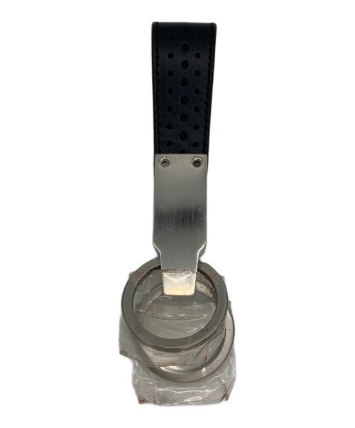 MONTBLANC（モンブラン）MONTBLANC (モンブラン) ループ キーホルダー ブラック×シルバー 未使用品の古着・服飾アイテム