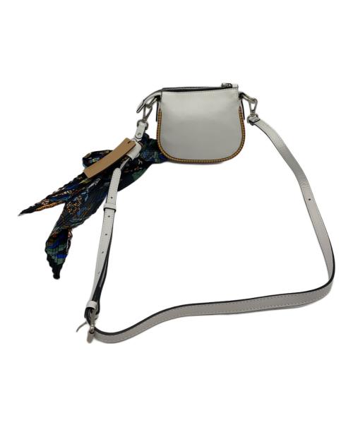 GIANNI CHIARINI（ジャンニ キアリーニ）GIANNI CHIARINI (ジャンニ キアリーニ) ミニショルダーバッグ ホワイトの古着・服飾アイテム