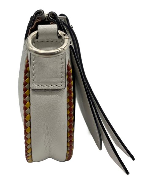 GIANNI CHIARINI（ジャンニ キアリーニ）GIANNI CHIARINI (ジャンニ キアリーニ) ミニショルダーバッグ ホワイトの古着・服飾アイテム