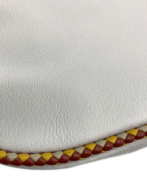 GIANNI CHIARINI（ジャンニ キアリーニ）GIANNI CHIARINI (ジャンニ キアリーニ) ミニショルダーバッグ ホワイトの古着・服飾アイテム