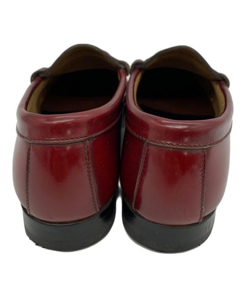 REGAL（リーガル）REGAL (リーガル) ローファー レッド サイズ:23.5の古着・服飾アイテム