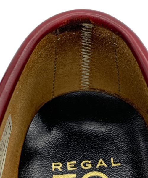 REGAL（リーガル）REGAL (リーガル) ローファー レッド サイズ:23.5の古着・服飾アイテム