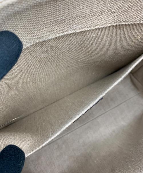 Chloe（クロエ）Chloe (クロエ) WOODYトートバッグ ミディアム ホワイト×ブラウンの古着・服飾アイテム