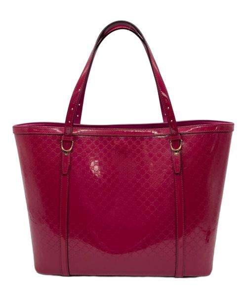 GUCCI（グッチ）GUCCI (グッチ) トートバッグ パープルの古着・服飾アイテム