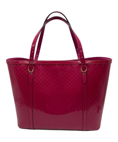 GUCCI（グッチ）GUCCI (グッチ) トートバッグ パープルの古着・服飾アイテム