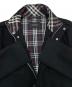 中古・古着 BURBERRY BLACK LABEL (バーバリーブラックレーベル) ウールジャケット ブラック サイズ:Ｌ：10000円
