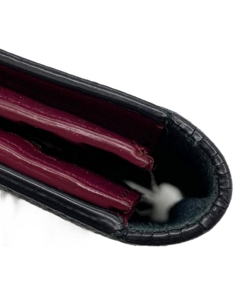 CELINE（セリーヌ）CELINE (セリーヌ) マルチファンクション ラージ ネイビー×ボルドーの古着・服飾アイテム