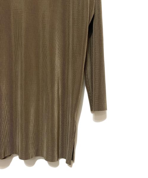 ISSEY MIYAKE（イッセイミヤケ）ISSEY MIYAKE (イッセイミヤケ) プリーツワンピース グリーン サイズ:2の古着・服飾アイテム