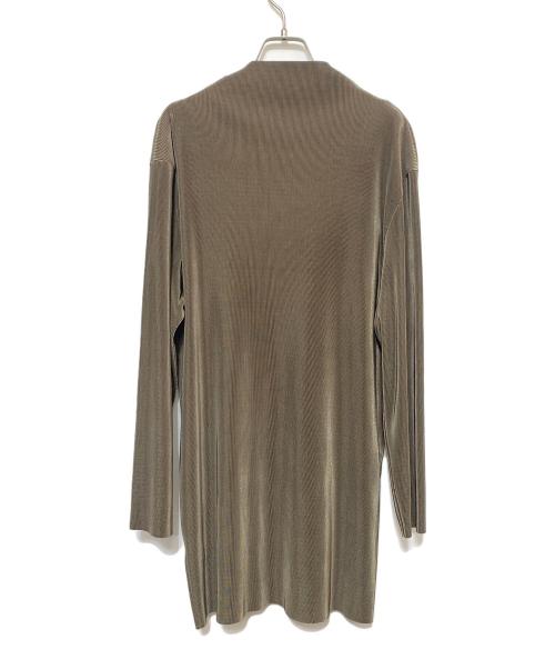 ISSEY MIYAKE（イッセイミヤケ）ISSEY MIYAKE (イッセイミヤケ) プリーツワンピース グリーン サイズ:2の古着・服飾アイテム