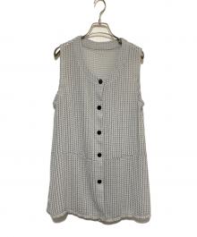 ISSEY MIYAKE（イッセイミヤケ）の古着「チュニックブラウス」｜グレー