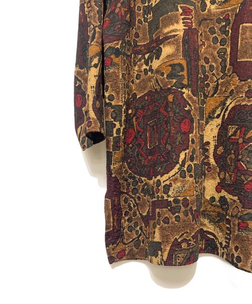 Jean Paul GAULTIER（ジャンポールゴルチェ）Jean Paul GAULTIER (ジャンポールゴルチェ) 七分丈カットソー ブラウン サイズ:表記無しの古着・服飾アイテム