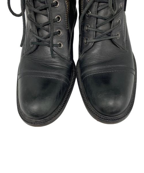 Alfredo BANNISTER（アルフレッドバニスター）alfredo BANNISTER (アルフレッドバニスター) サイドジップブーツ ブラック サイズ:40の古着・服飾アイテム