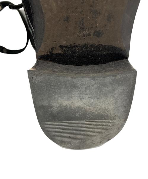 Alfredo BANNISTER（アルフレッドバニスター）alfredo BANNISTER (アルフレッドバニスター) サイドジップブーツ ブラック サイズ:40の古着・服飾アイテム