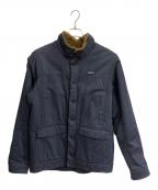 Patagoniaパタゴニア）の古着「デッキジャケット」｜ネイビー×ブラウン