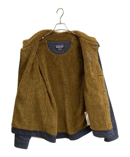 Patagonia（パタゴニア）Patagonia (パタゴニア) デッキジャケット ネイビー×ブラウン サイズ:Mの古着・服飾アイテム