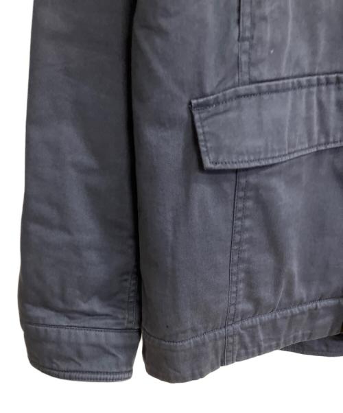 Patagonia（パタゴニア）Patagonia (パタゴニア) デッキジャケット ネイビー×ブラウン サイズ:Mの古着・服飾アイテム