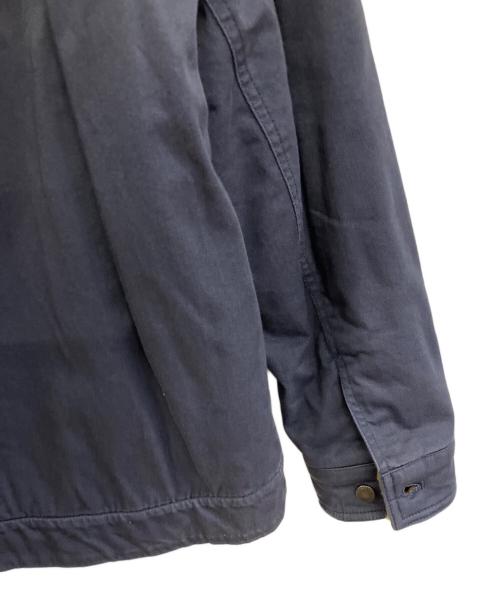 Patagonia（パタゴニア）Patagonia (パタゴニア) デッキジャケット ネイビー×ブラウン サイズ:Mの古着・服飾アイテム