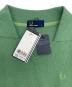 中古・古着 FRED PERRY (フレッドペリー) ノースリーブポロワンピース グリーン サイズ:8　 未使用品：9000円