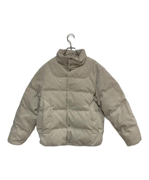 NANGA（ナンガ）NANGA (ナンガ) CORDUROY DOWN JACKET ベージュ サイズ:Sの古着・服飾アイテム