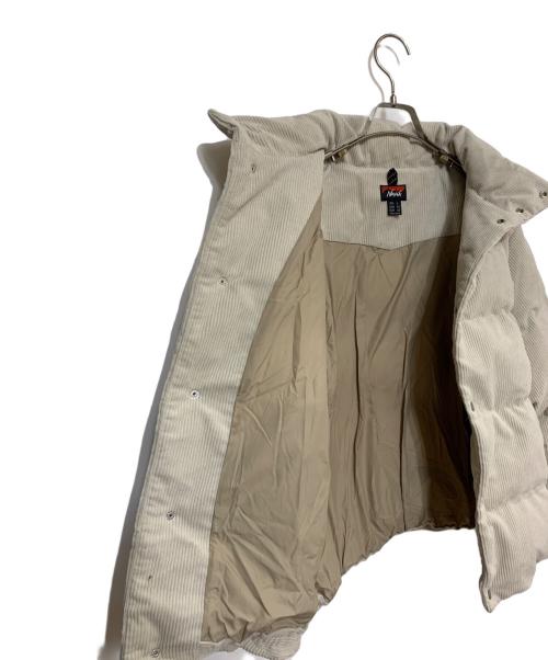 NANGA（ナンガ）NANGA (ナンガ) CORDUROY DOWN JACKET ベージュ サイズ:Sの古着・服飾アイテム