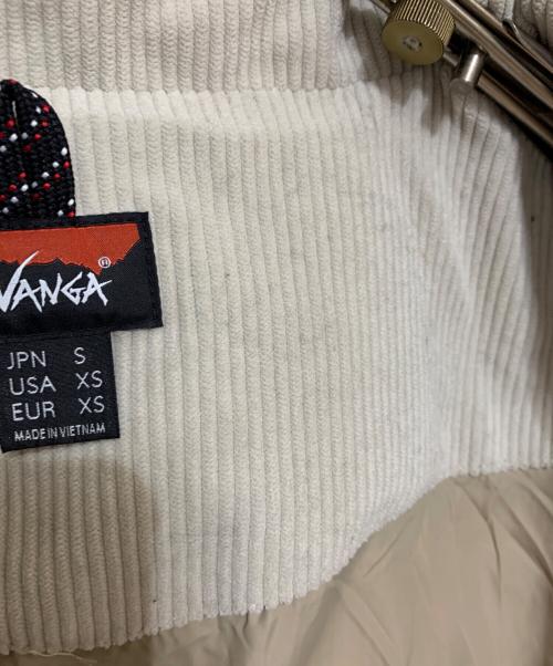 NANGA（ナンガ）NANGA (ナンガ) CORDUROY DOWN JACKET ベージュ サイズ:Sの古着・服飾アイテム
