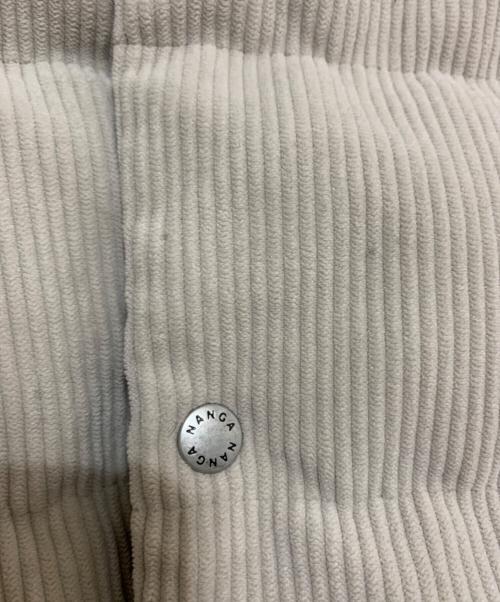 NANGA（ナンガ）NANGA (ナンガ) CORDUROY DOWN JACKET ベージュ サイズ:Sの古着・服飾アイテム
