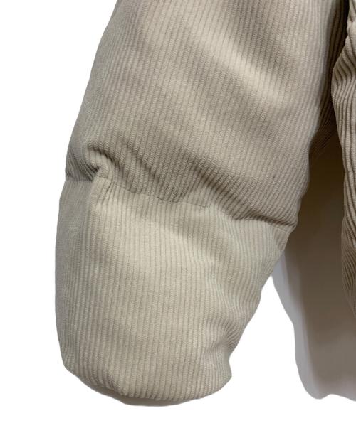 NANGA（ナンガ）NANGA (ナンガ) CORDUROY DOWN JACKET ベージュ サイズ:Sの古着・服飾アイテム