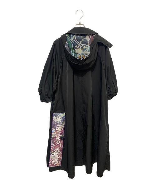 SANYO（サンヨー）SANYO (サンヨー) JANTJE ONTEMBAAR (ヤンチェ オンテンバール) コート ブラック サイズ:36の古着・服飾アイテム