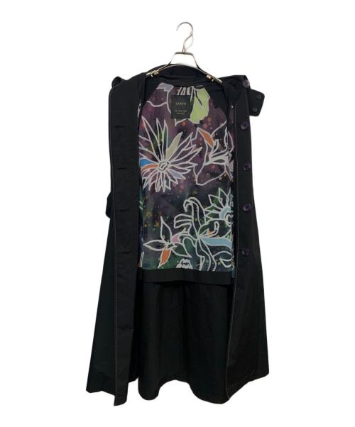 SANYO（サンヨー）SANYO (サンヨー) JANTJE ONTEMBAAR (ヤンチェ オンテンバール) コート ブラック サイズ:36の古着・服飾アイテム