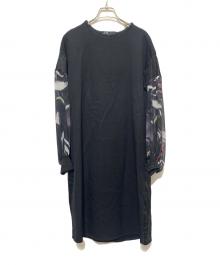 JANTJE ONTEMBAAR×Wei（ヤンチェ オンテンバール×ウェイ）の古着「長袖ワンピース」｜ブラック