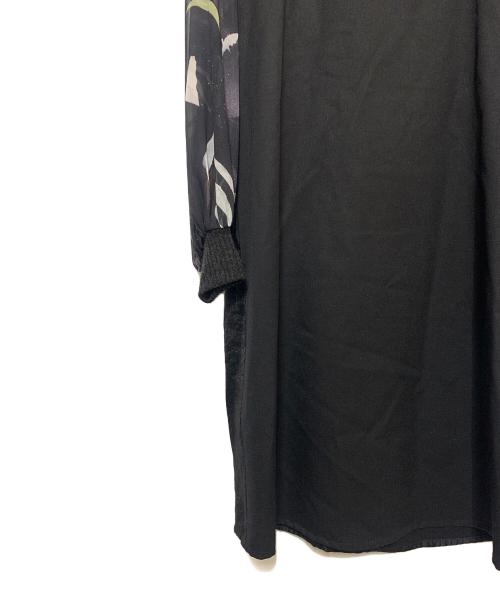 JANTJE ONTEMBAAR（ヤンチェ オンテンバール）JANTJE ONTEMBAAR (ヤンチェ オンテンバール) wei (ウェイ) 長袖ワンピース ブラック サイズ:Mの古着・服飾アイテム