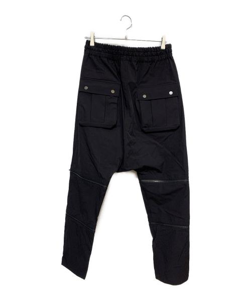 PRASTHANA（プラスターナ）PRASTHANA (プラスターナ) Form follows function- 4way sarrouel pants ブラック サイズ:Ｌの古着・服飾アイテム