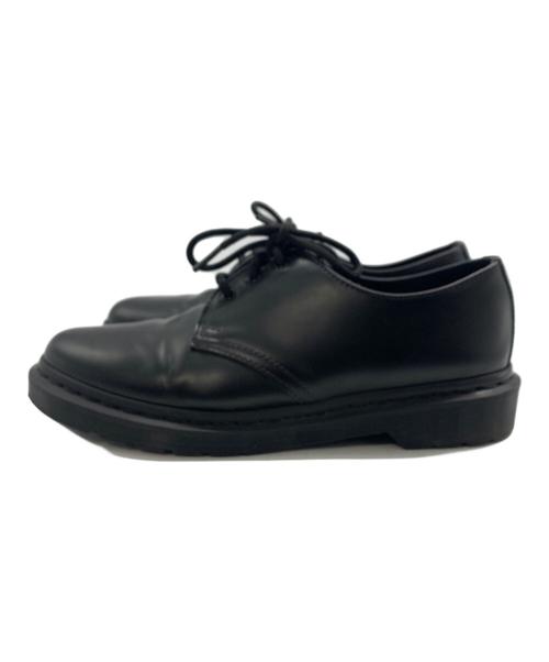 Dr.Martens（ドクターマーチン）Dr.Martens (ドクターマーチン) 3ホールシューズ ブラック サイズ:ＵＫ7の古着・服飾アイテム