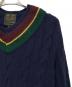 POLO RALPH LAUREN (ポロ・ラルフローレン) カシミアブレンドニット ネイビー サイズ:XS：9000円