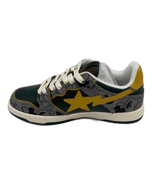 A BATHING APE（ア ベイシング エイプ）A BATHING APE (ア ベイシング エイプ) Bape Sk8 Sta グリーン×グレー サイズ:26の古着・服飾アイテム