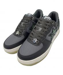 A BATHING APE（ア ベイシング エイプ）の古着「BAPE STA TEXT CODE CAMO」｜グレー