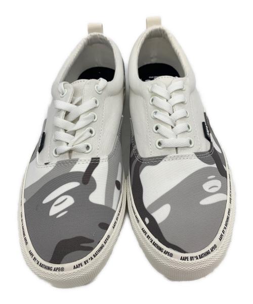 Aape BY A BATHING APE（エーエイプ バイ アベイシングエイプ）AAPE BY A BATHING APE (エーエイプ バイ アベイシングエイプ) ローカットスニーカー ホワイト サイズ:28の古着・服飾アイテム