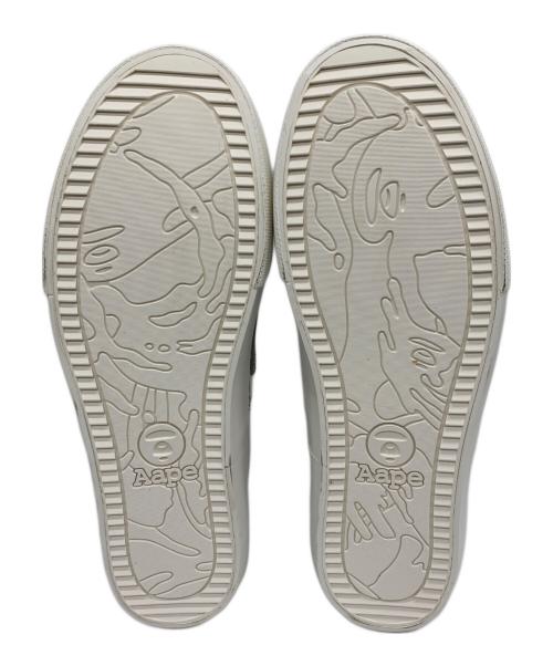 Aape BY A BATHING APE（エーエイプ バイ アベイシングエイプ）AAPE BY A BATHING APE (エーエイプ バイ アベイシングエイプ) ローカットスニーカー ホワイト サイズ:28の古着・服飾アイテム