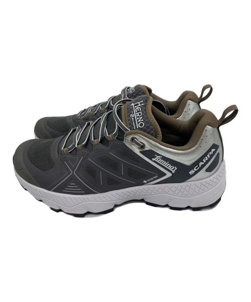 HERNO（ヘルノ）HERNO (ヘルノ) SCARPA (スカルパ) ローカットスニーカー グレー サイズ:27の古着・服飾アイテム
